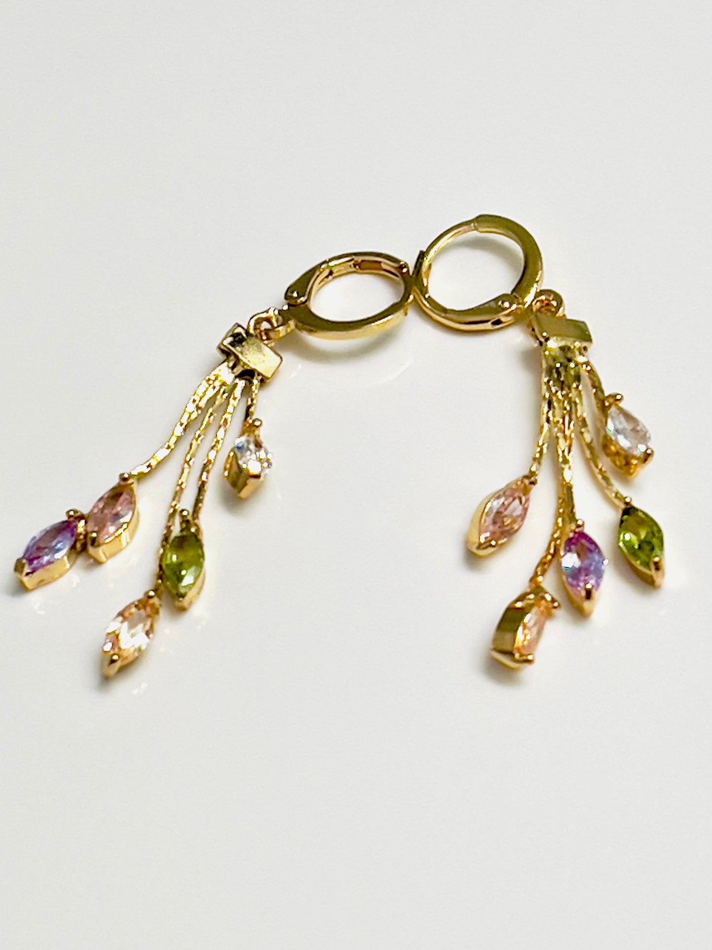 Vanessa Tassel Dangle Hoops