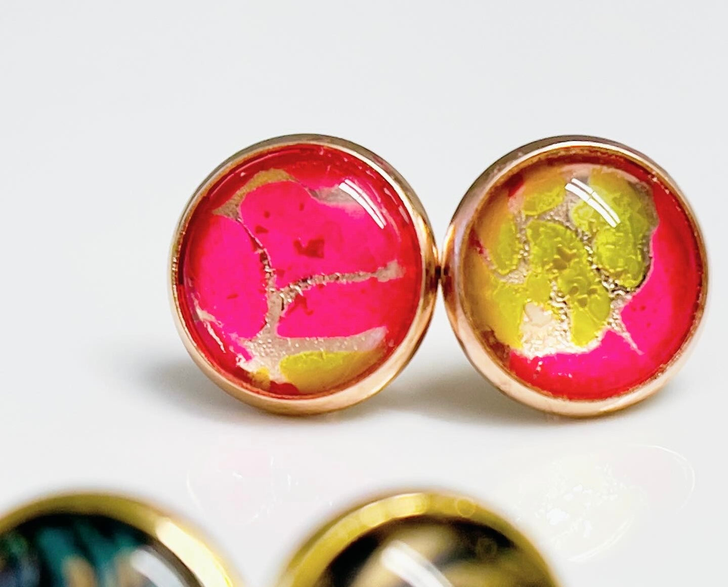 Graffiti Pop Stud Earrings