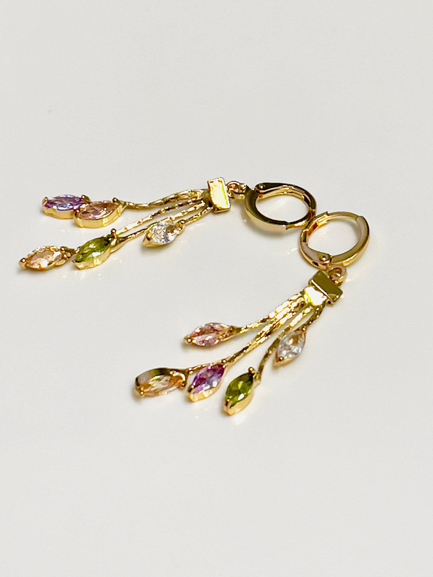 Vanessa Tassel Dangle Hoops