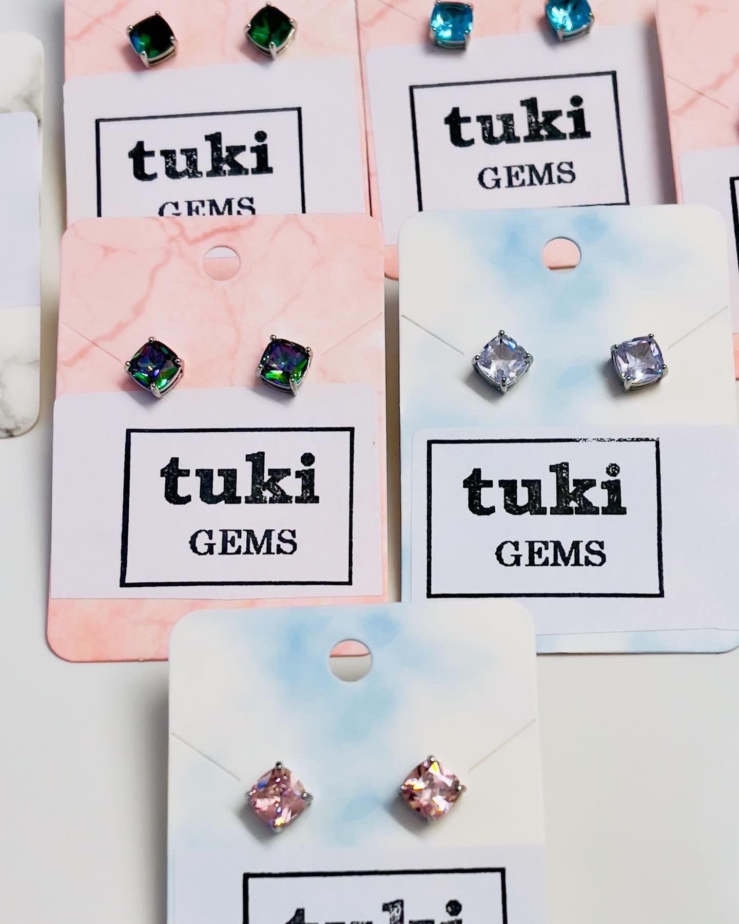 Square Cut Gems