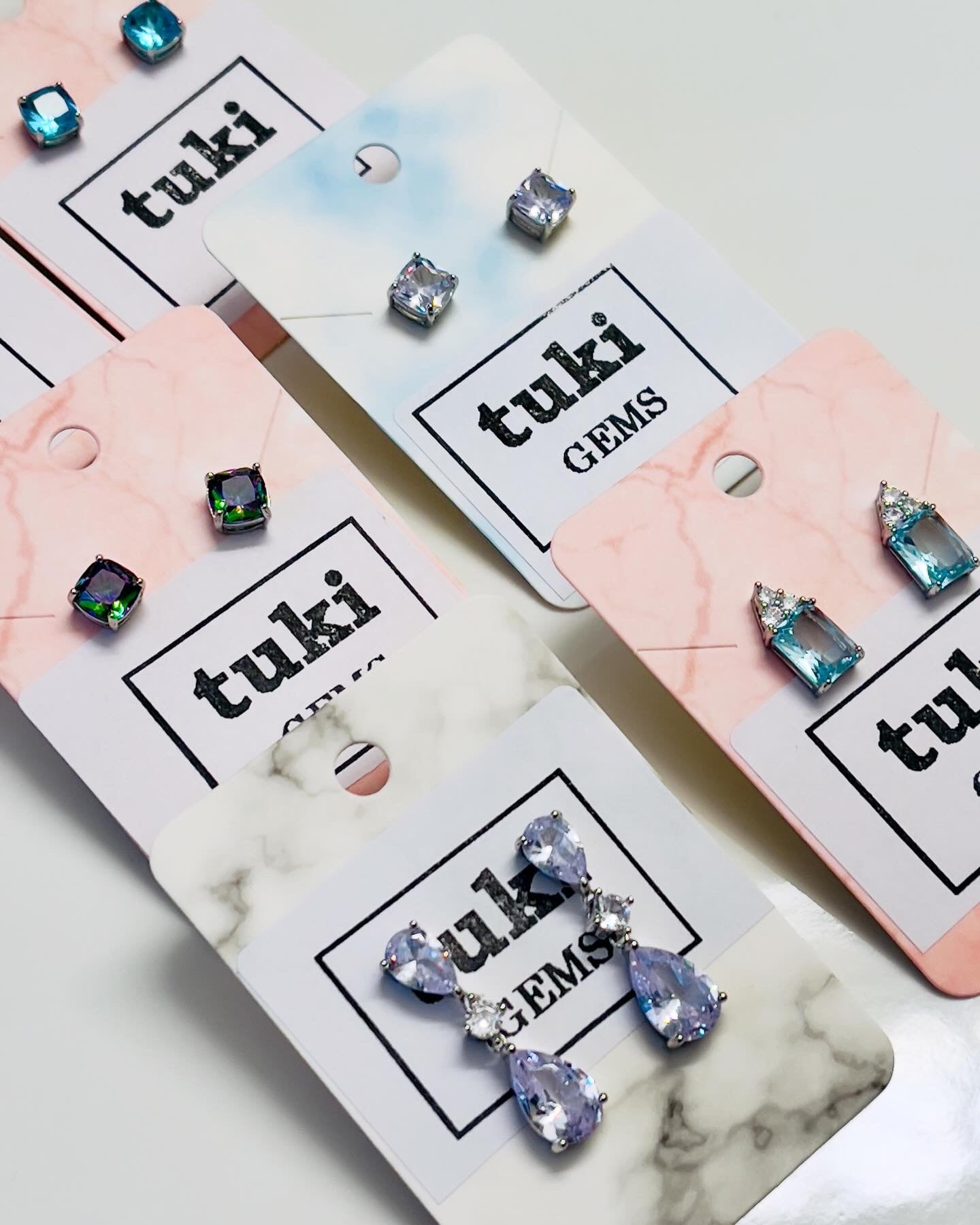 Icy Blue Gems