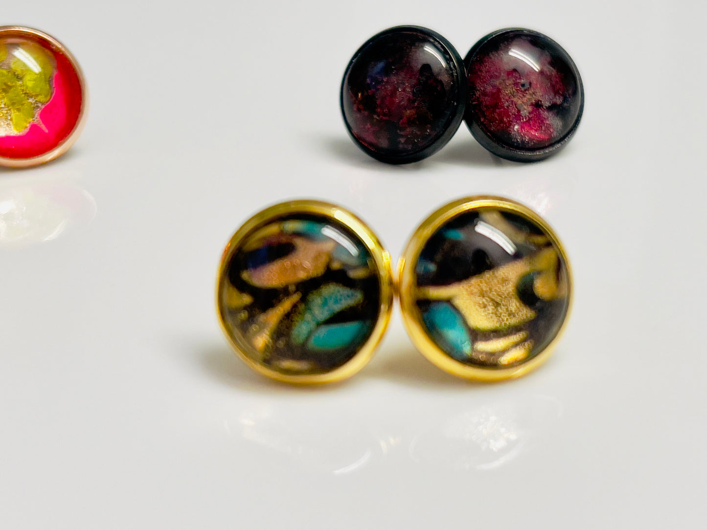 Graffiti Pop Stud Earrings