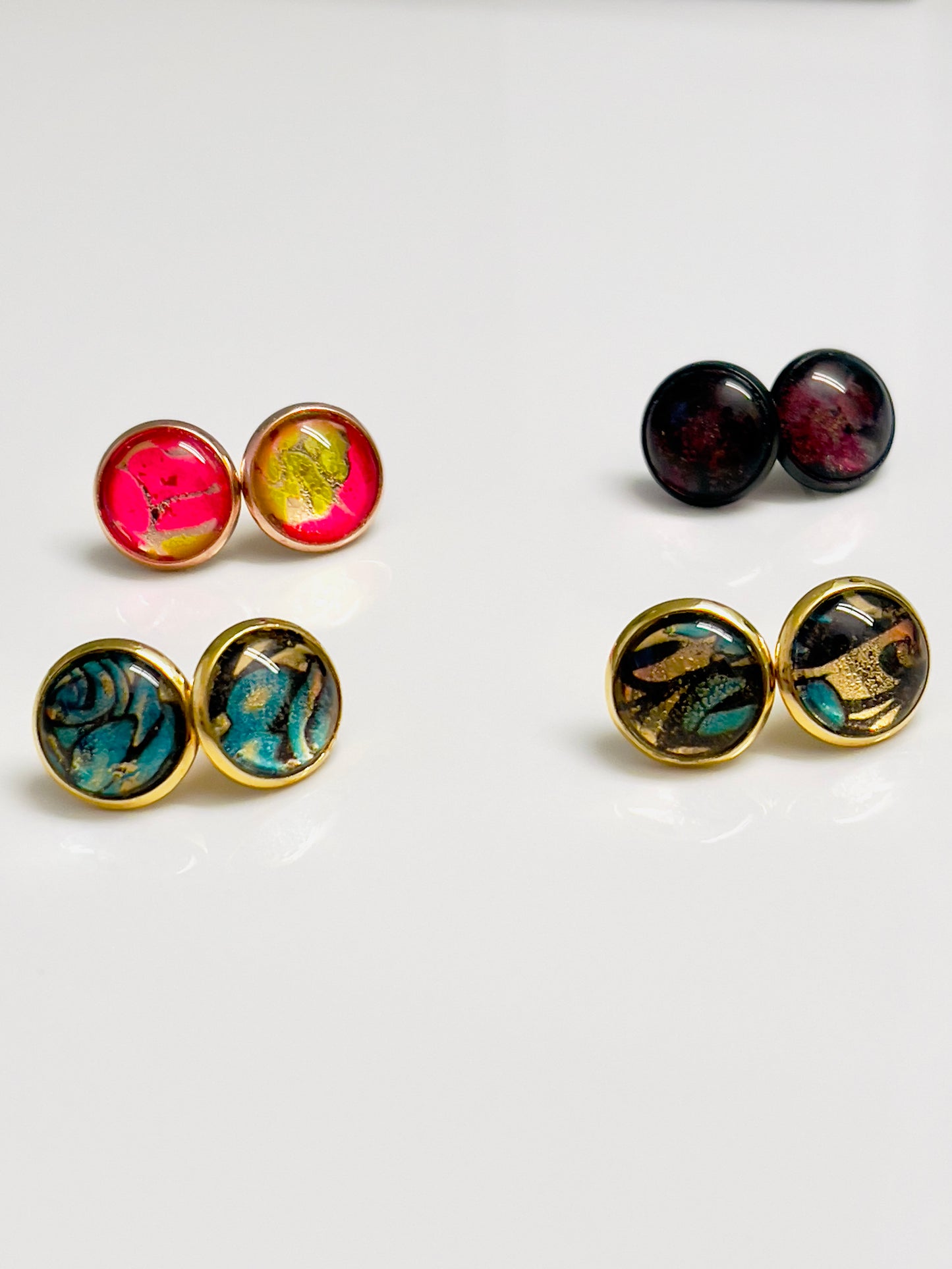 Graffiti Pop Stud Earrings